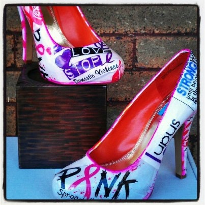 Walk for a Cause Awareness Shoe