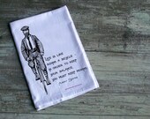 Einstein "Life is like Riding a Bicycle" Flour Sack Towel