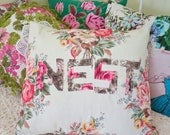 fabulous florals pillow cover no. 1
