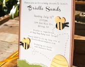Bumble Bee Birthday Invitation
