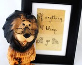 If Anything I Bling Yo - Hand-Embroidered Jay-Z and Beyonce Lyrics