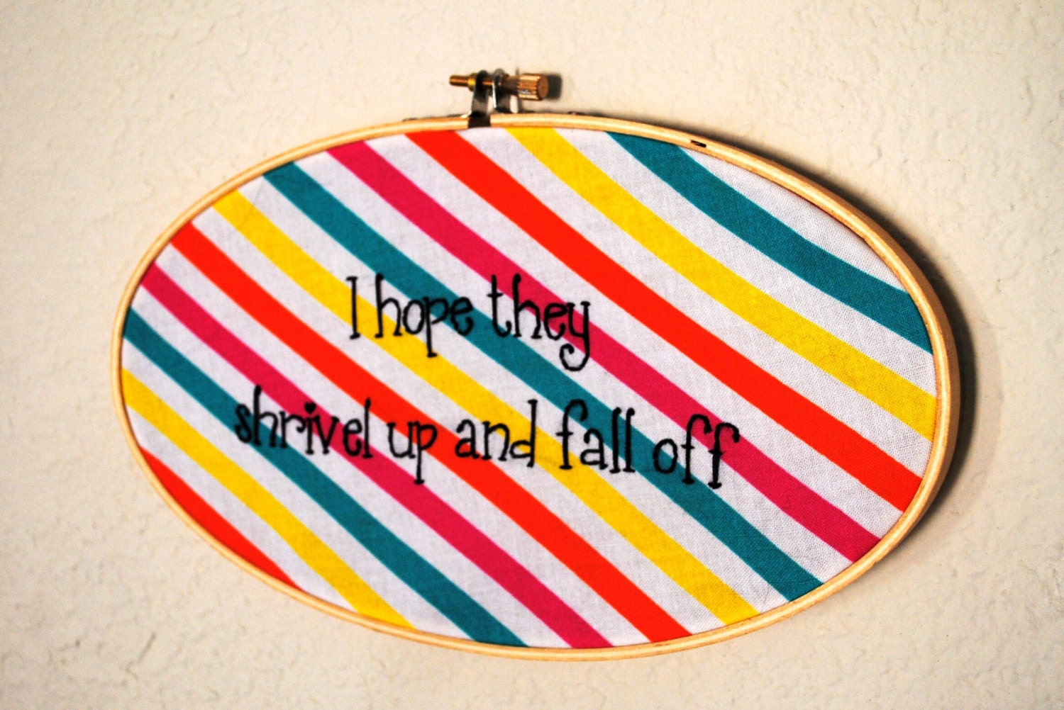 Pretty in Pink - OOAK hand-embroidery