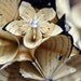 Customized Bridal Bouquet- 12 inch, 24 flowers, made to order, wedding, centerpiece, custom paper flowers, one of a kind origami