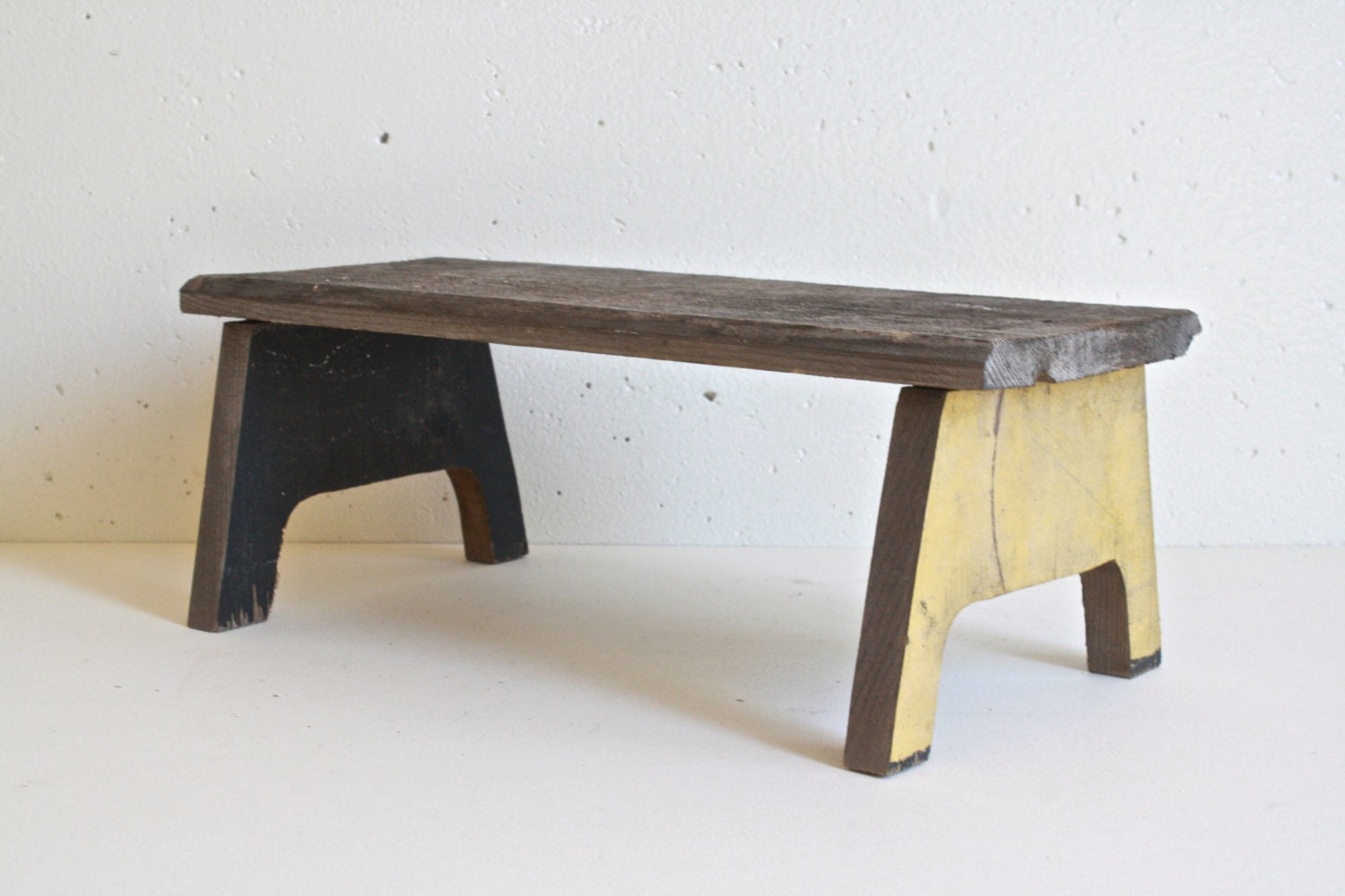 Handmade Reclaimed Wood Step Stool Primitive