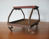 Vintage Mechanic Stool - Industrial Workshop