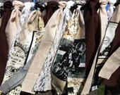 Parisian Romance Rag Tie Garland