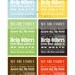 16x20 Practice Kindness Family Rules Subway Art Poster Print Manifesto Scroll Roll // Large Original Modern Typography Decor . Bright Beach