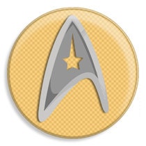 Star Trek Command Insignia Pin