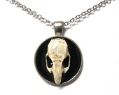 Steampunk Necklace with Animal Skull  by:Mechanique Steampunk