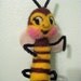 Needle Felted Bumblebee