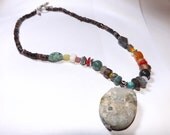 Artisan Necklace - Ocean Jasper Pendant