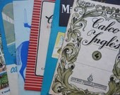Vintage Illustrated A5 CUADERNO from 1960s - Antique notebook