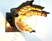 LOFT Lighting - V21 Wine Barrel Ring Wall Sconce - Hand -100% Recycled wine barrel rings