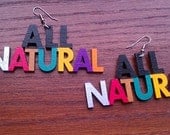 All Natural Earrings