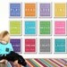 Typography art prints for kids playroom art. Kids Wall Art. Inspiration quote prints for children art. 4 - 11x14 Children Decor by Wallfry