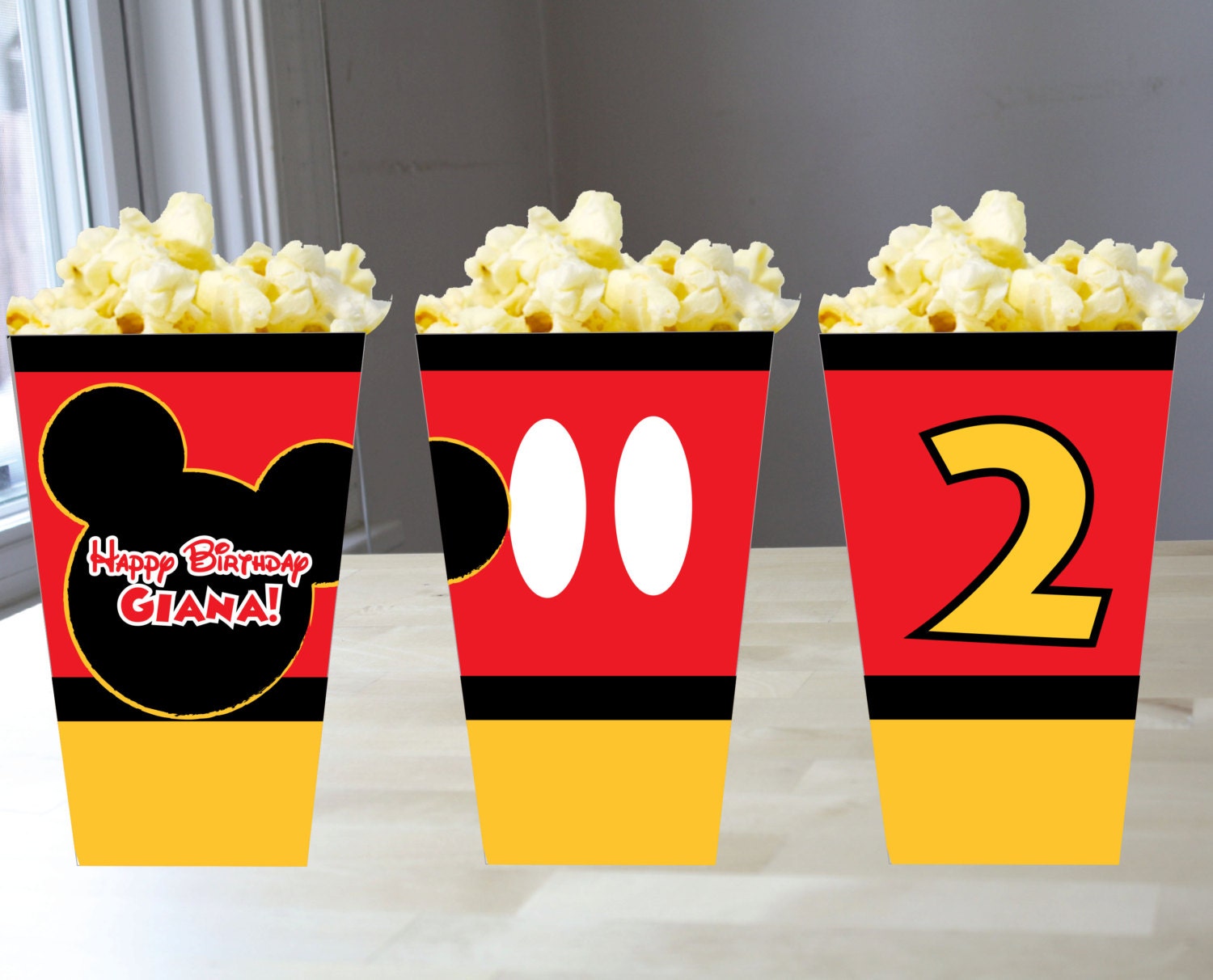 TODAY ONLY SALE - Printable Mickey Mouse Inspired Party Pack
