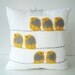 Sukan / Birds Pillow Cover - 14x14 inch