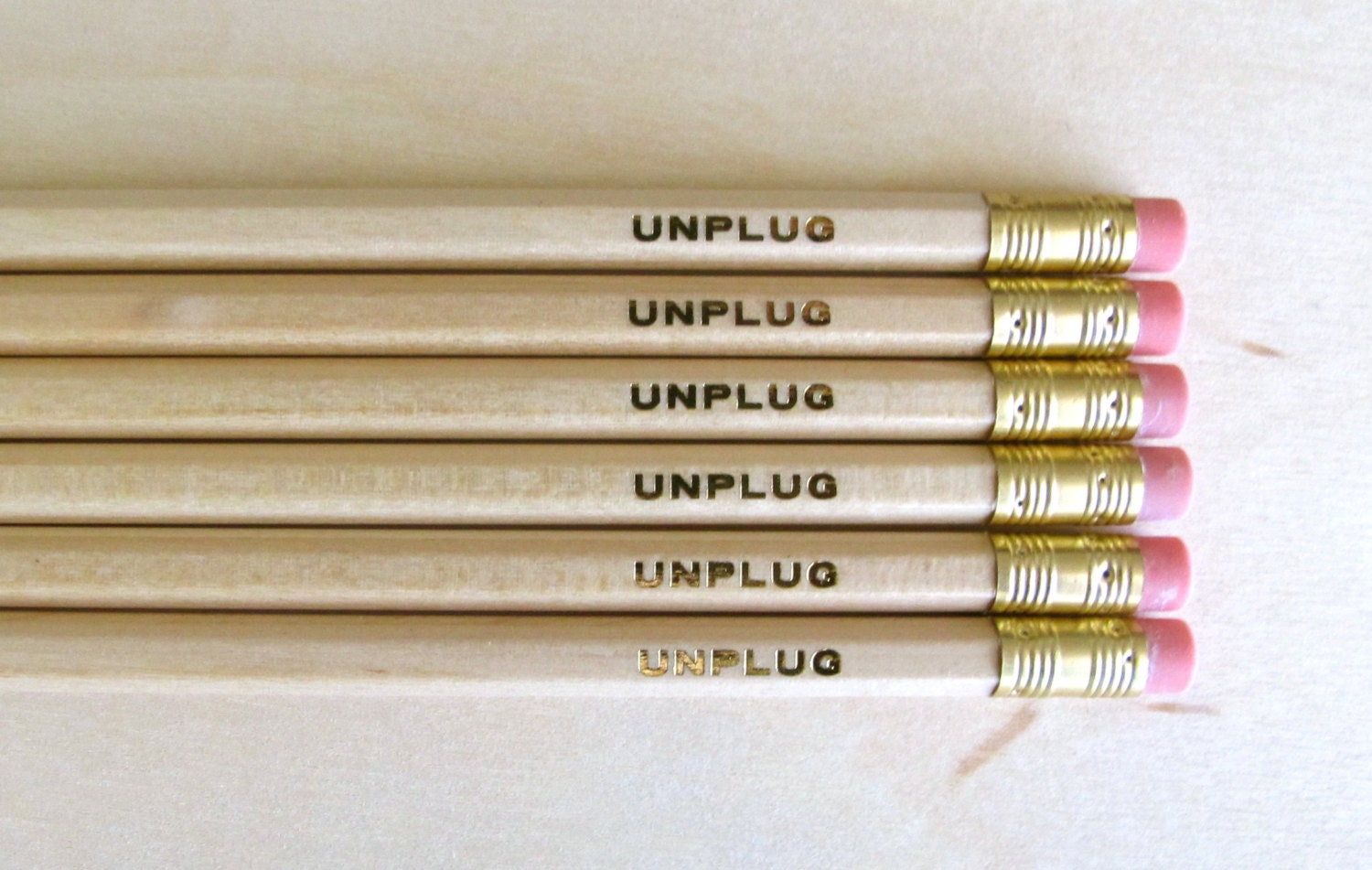 Unplug - 6 Pencils