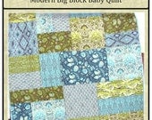 PDF Quilt Pattern Seaworthy Modern Big Block  Carlene Westberg Designs