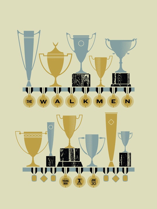 The Walkmen Gig Poster