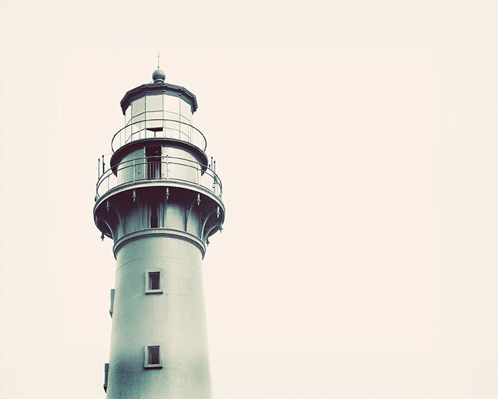 Vintage  Style Lighthouse Print 8x10