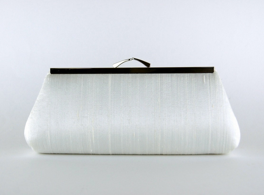 EllenVintage Silk Clutch, wedding clutch, wedding bag, bridesmaid clutch, Bridal clutch, Purse for wedding