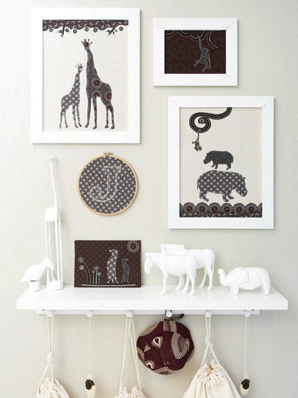 Fabric pictures/ fabric art for children's rooms