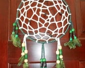 Spring into Spring Macrame Dream Catcher (Green)