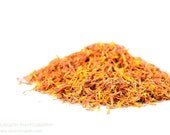 Permanent fabric dye Safflower for shades of Yellows and Pinks. Eco friendly. 100% Natural organic. 3.5 Oz / 100 Grams