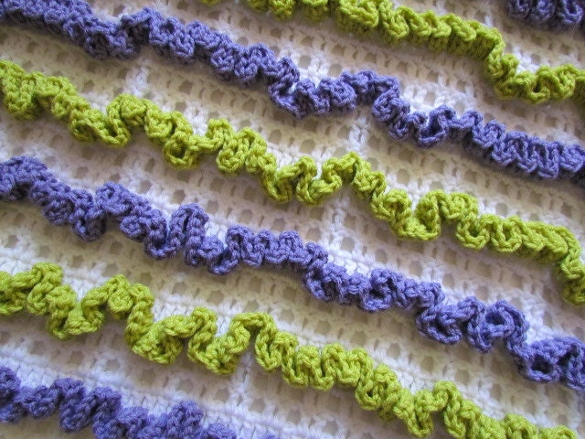 Instant Download - PDF Crochet Pattern - Paige Baby Blanket - permission to sell finished item