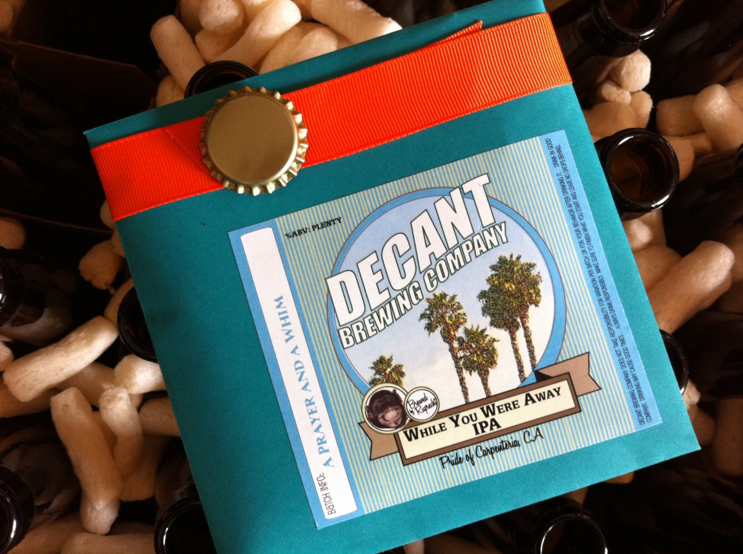 Personalized Home Brew Labels - Gift Set - 24 Labels - Customized