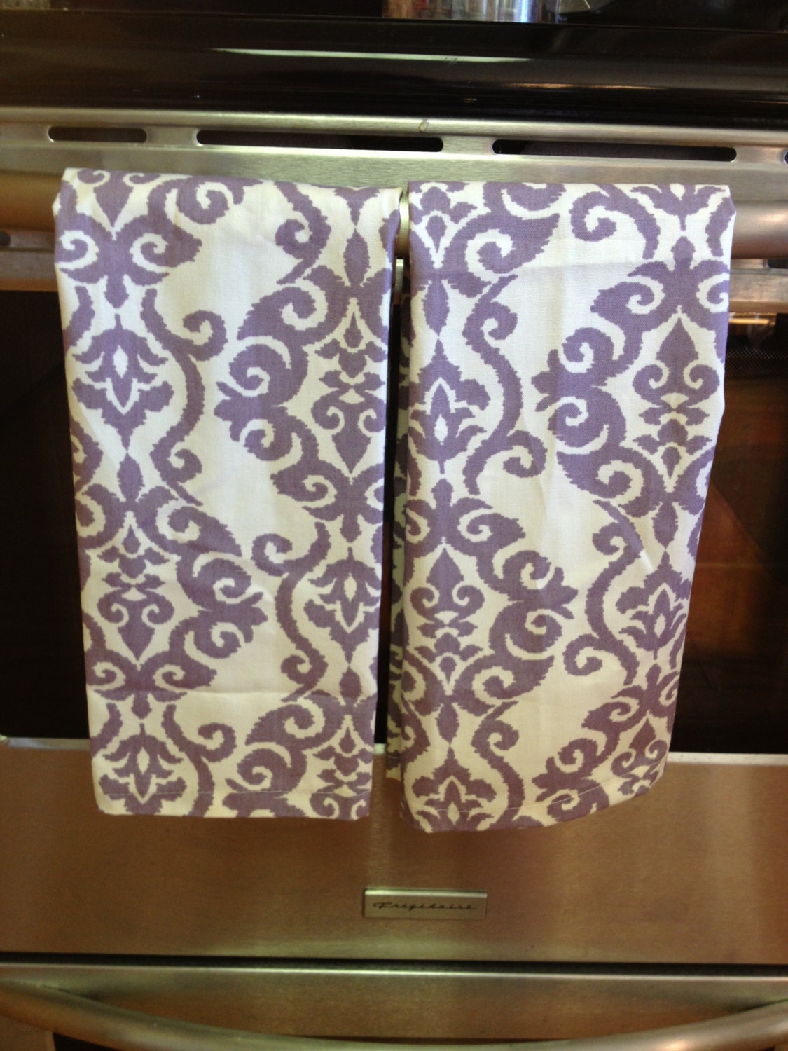 SALE Set of Two Tea Towels in waverly " luminary"