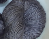 Magnetite on Creme de la Creme Silk Cashmere Fingering 437 yds 100 grams