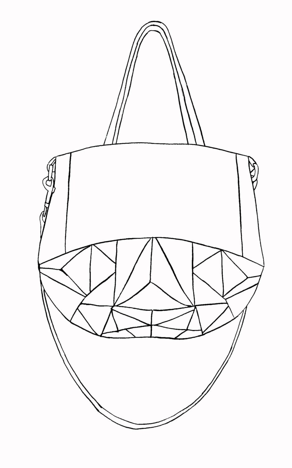 Crystal Tote Bag - waxed cotton. FREE shipping in North America