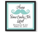 Custom Mustache Stickers for Wedding or Shower Il_170x135