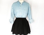 J Crew cotton denim washed button up size medium