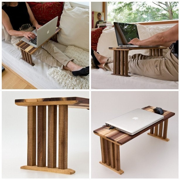 Bedside Laptop Table Wood Lap Desk Sofa Table End Table KOKO