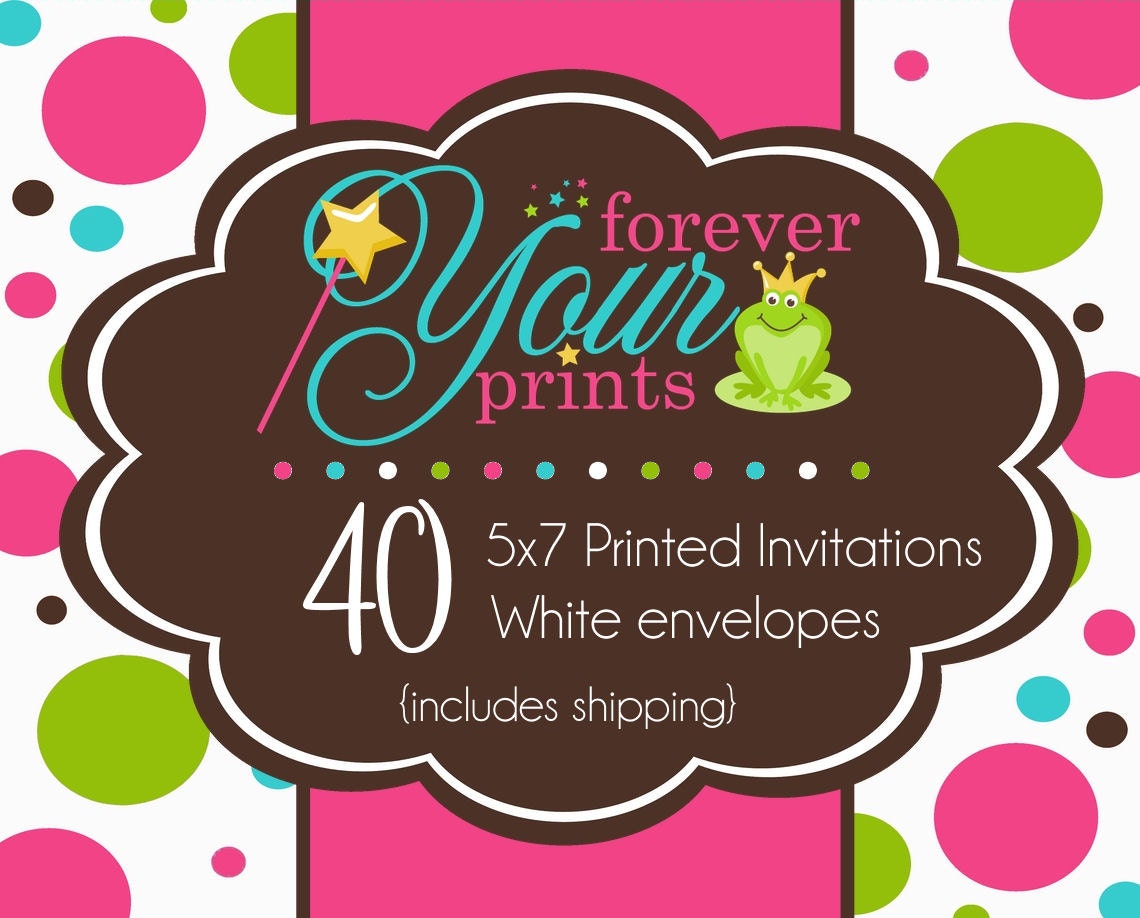 40 Professionally Printed 5 x 7 Cards - PRINTING SERVICE Il_170x135