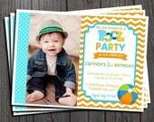 Pool Party Invitation - FREE Thank You Card included Il_170x135