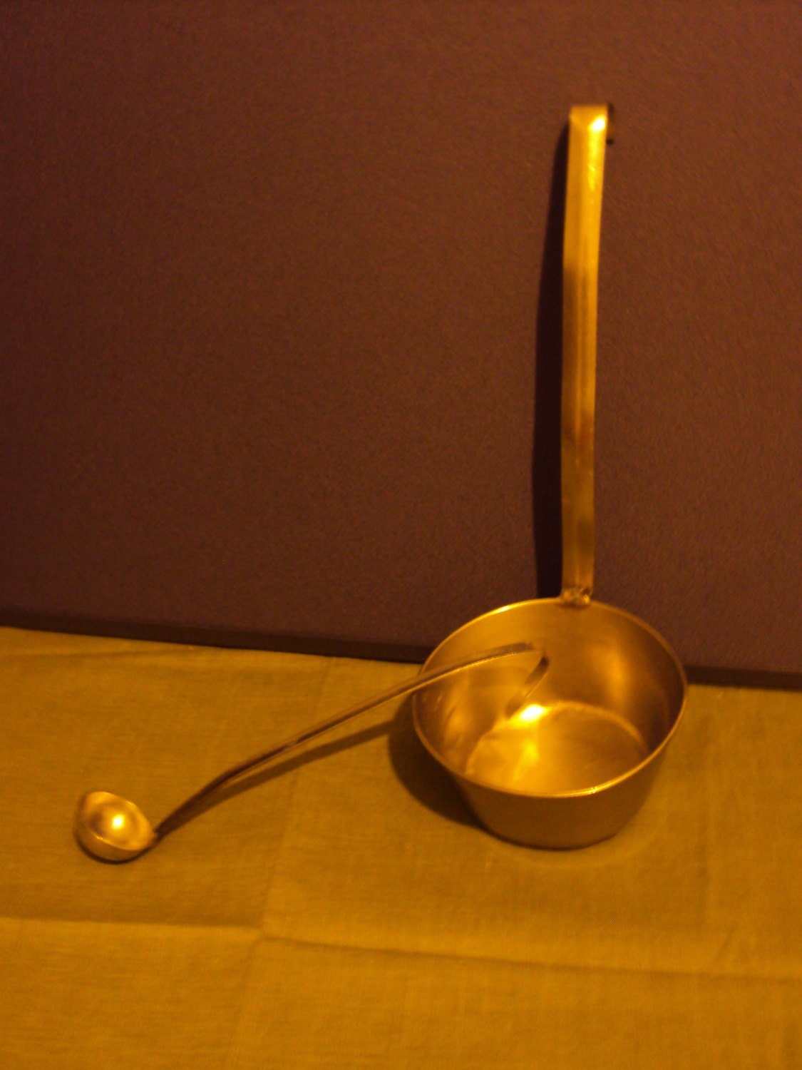 SPRING SALE Antique Stainless Steel 1qt BICO 1967 Dipper Canning Ladle with Vollrath 1oz Ladle