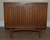 Broyhill Sculptra End Table Danish Modern