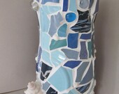 Mosaic Beach Vase