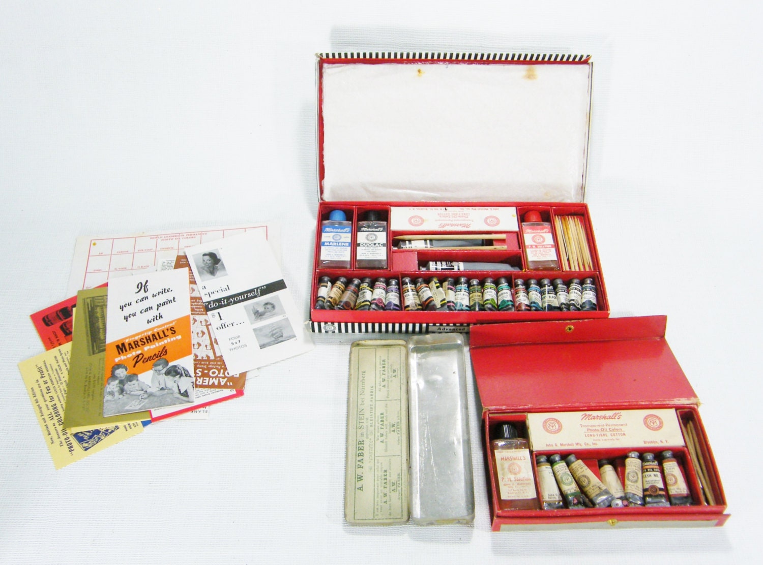 vintage PHOTO painting sets Home Decor or Use