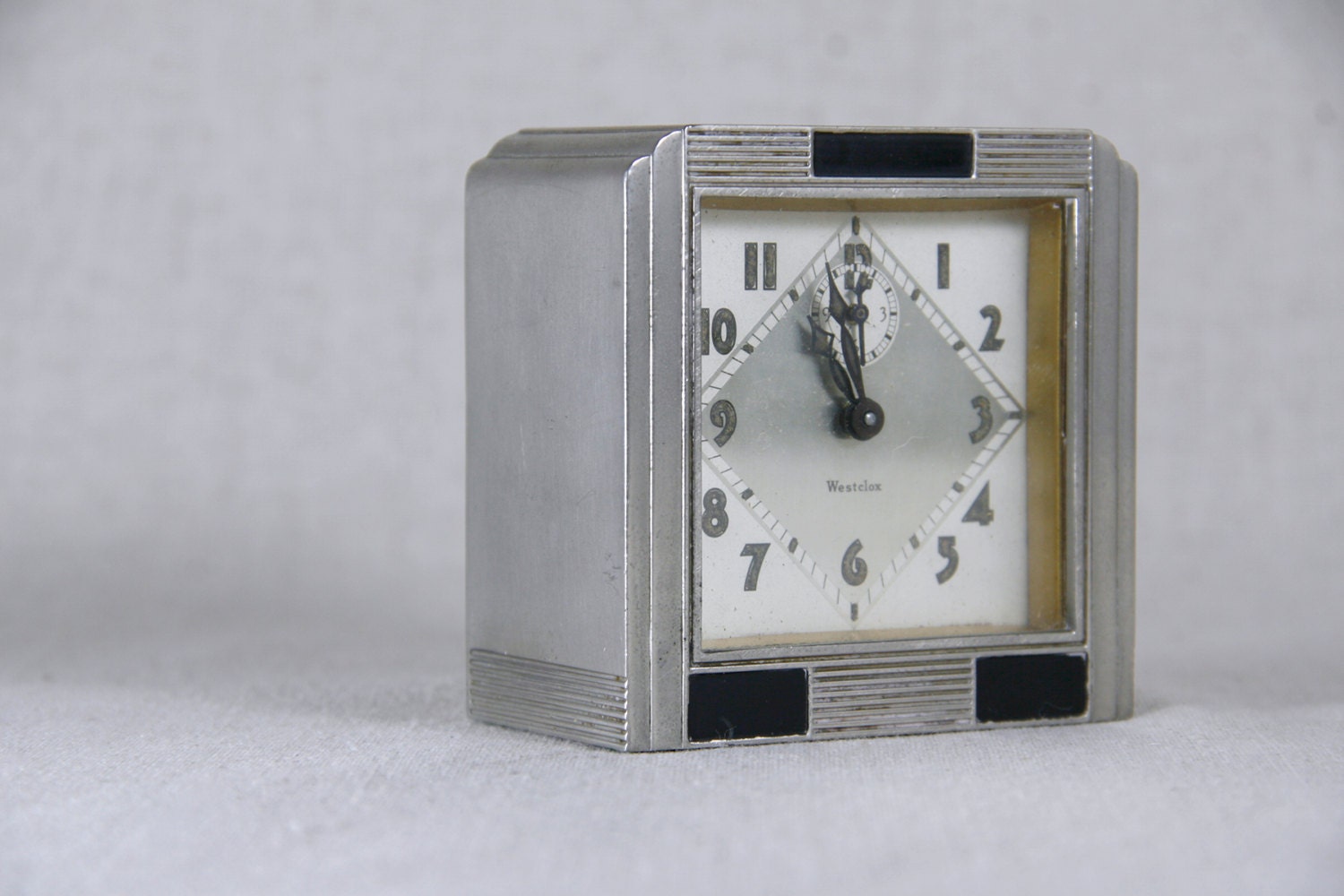Vintage Westclox Art Deco Mantel Clock - Model 61-H