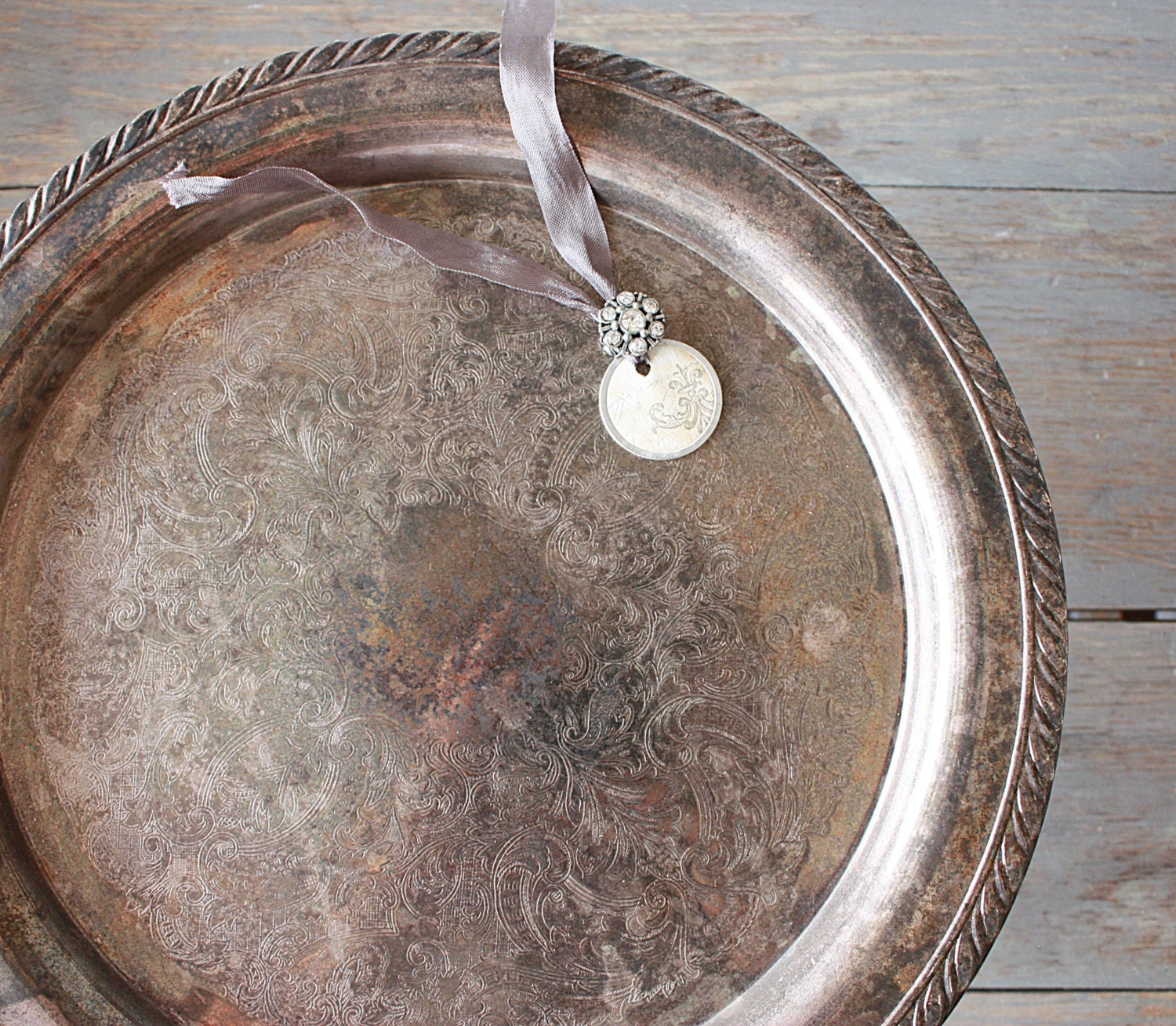 Vintage Silverplate Cake Stand