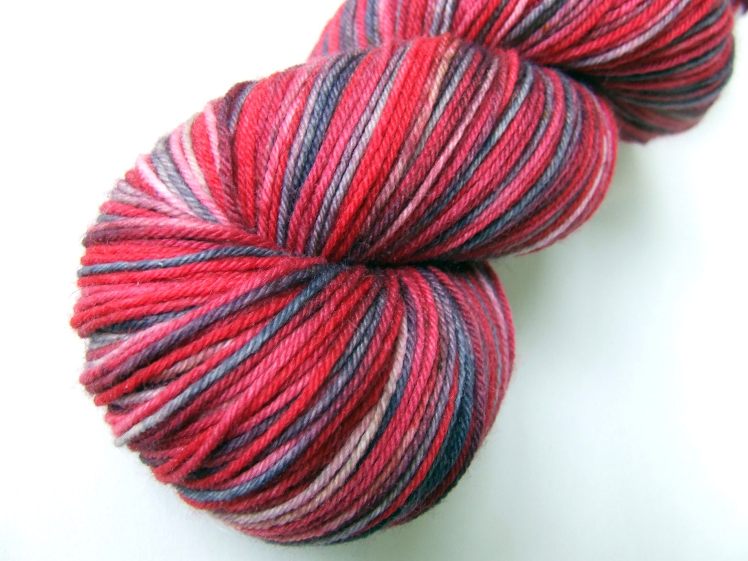 Crewman Number 1 on Snug- Hand Dyed Sock Yarn