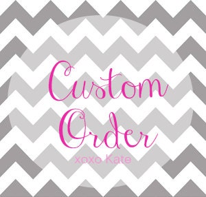 Custom order for Jodie