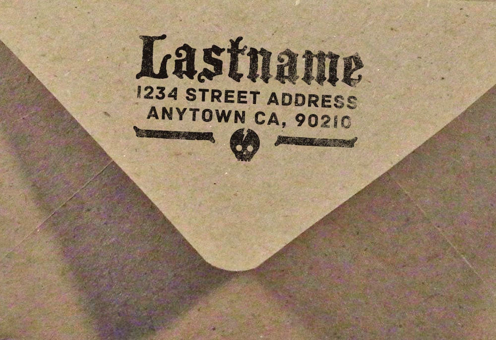 Pirate Stamp- Return Address
