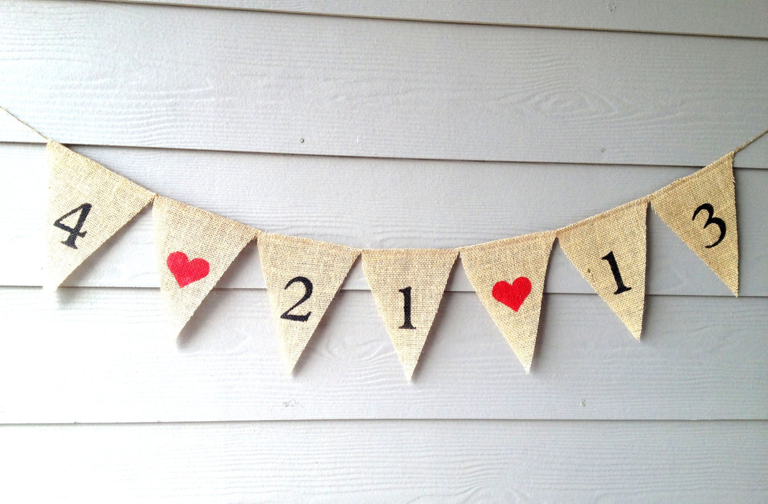 Save the Date Rustic Burlap Banner for Weddings, Photography Prop
