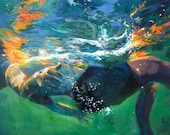 Boy of LIght Archival Quality Professional Art Print  // 12 x 16